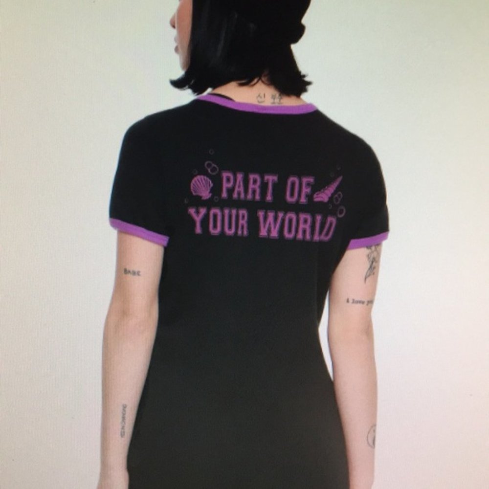 The Little Mermaid T-shirt dress - Picture 2 of 5
